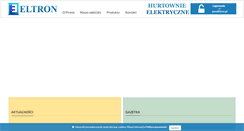 Desktop Screenshot of eltron.org.pl